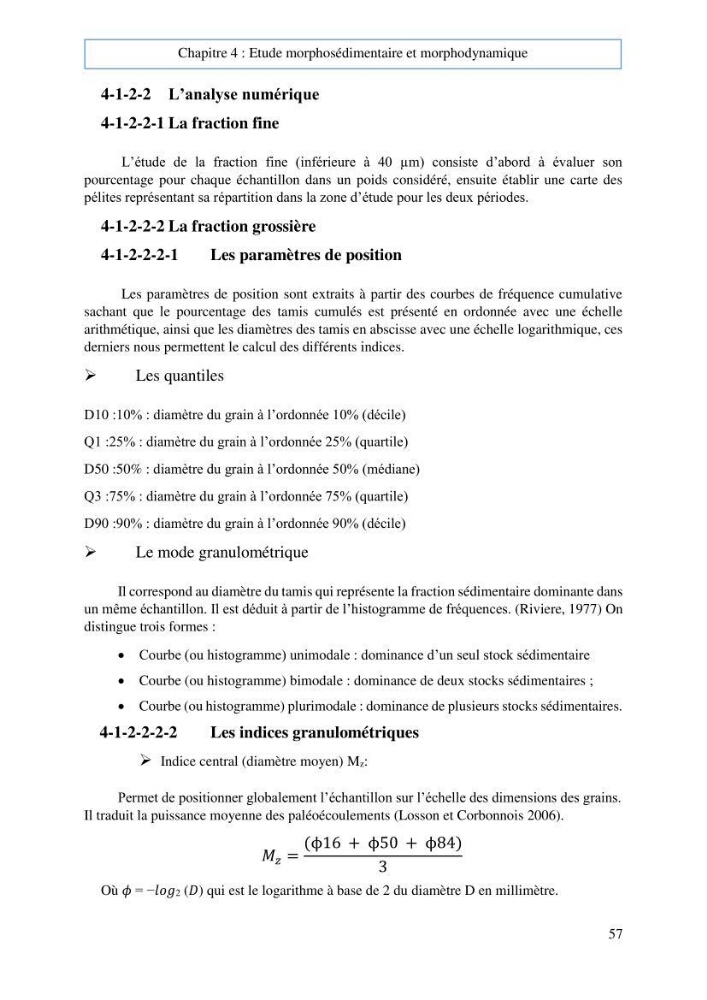 Evaluation du risque d\'érosion de la plage Est de Sidi Fredj (Alger)