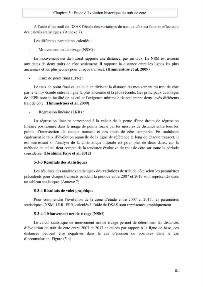Evaluation du risque d\'érosion de la plage Est de Sidi Fredj (Alger)
