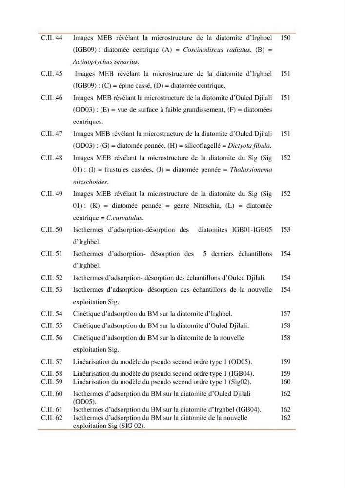 Identification, caractérisation et applications des diatomées fossiles de la région de Mostaganem
