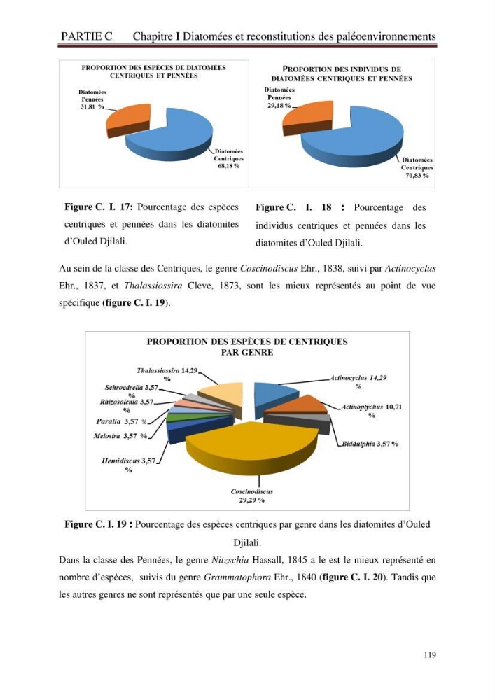 Identification, caractérisation et applications des diatomées fossiles de la région de Mostaganem