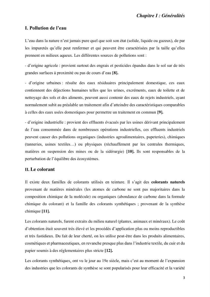 Rétention des polluants organiques par un adsorbant élaboré à base de déchets marins