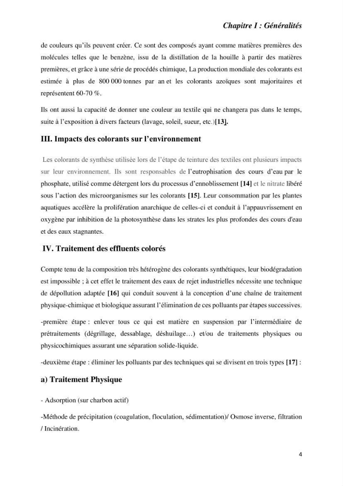 Rétention des polluants organiques par un adsorbant élaboré à base de déchets marins