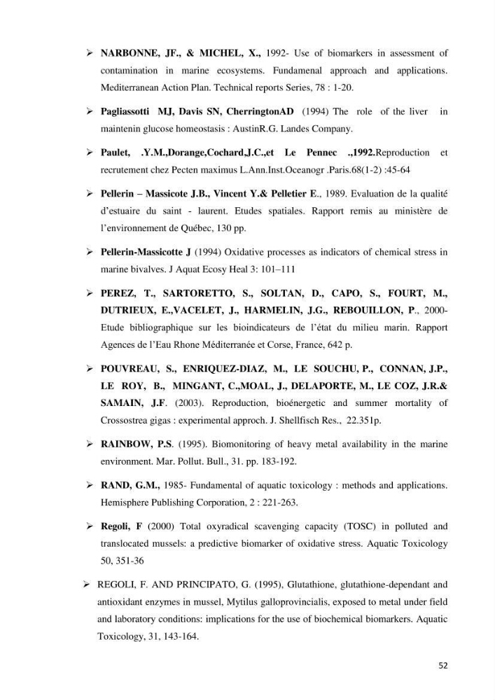 Mise au point d\'une technique de dosage de l\'activité des enzymes du stress oxydatif chez la moule Perna Perna (Linnaeus 1758 .
