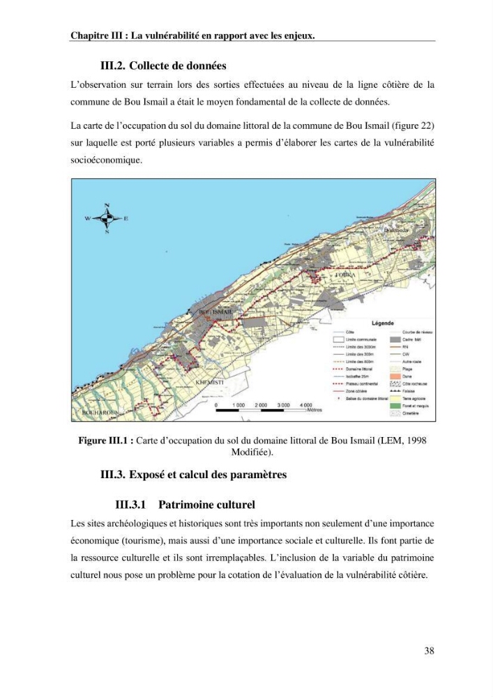 La vulnérabilité et la gestion de la zone côtière : cas de la commune de Bou-Ismail