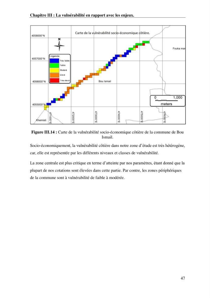 La vulnérabilité et la gestion de la zone côtière : cas de la commune de Bou-Ismail