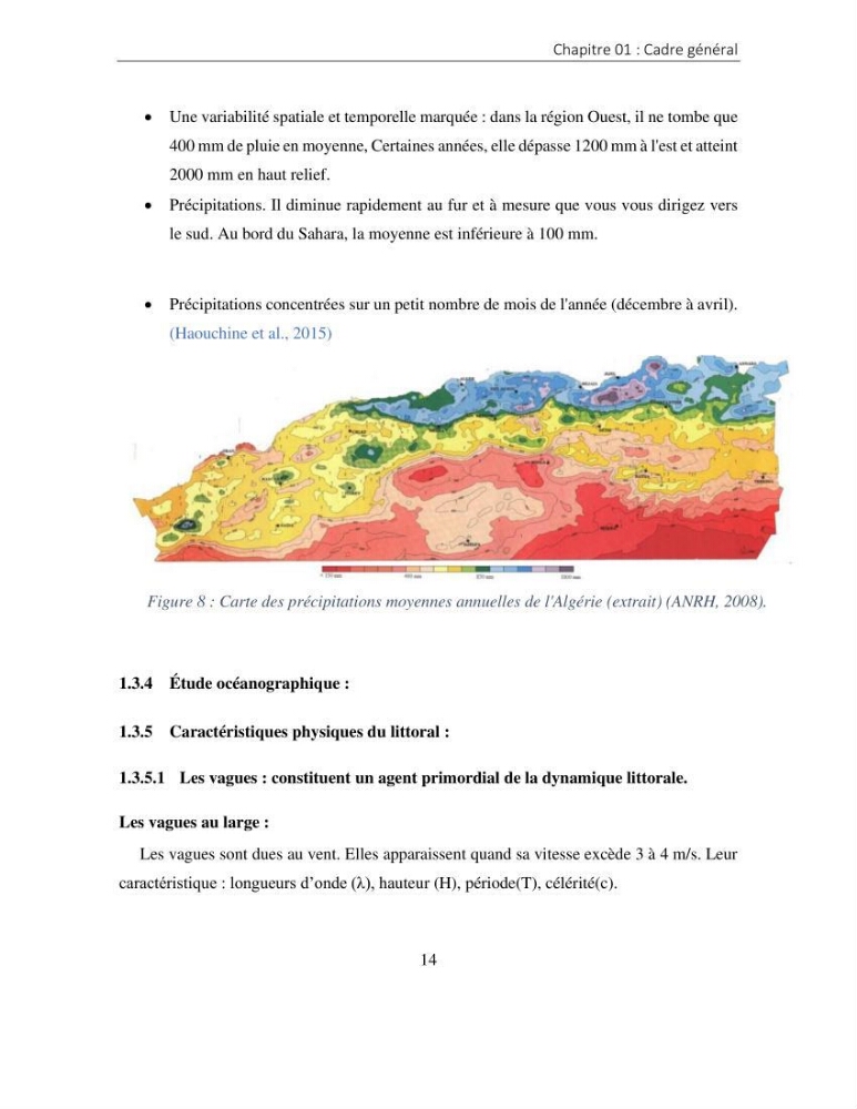 Apport des SIG pour la caractérisation des falaises littorales de la côte algérienne