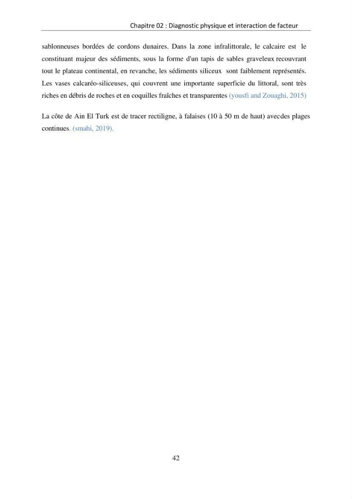 Apport des SIG pour la caractérisation des falaises littorales de la côte algérienne