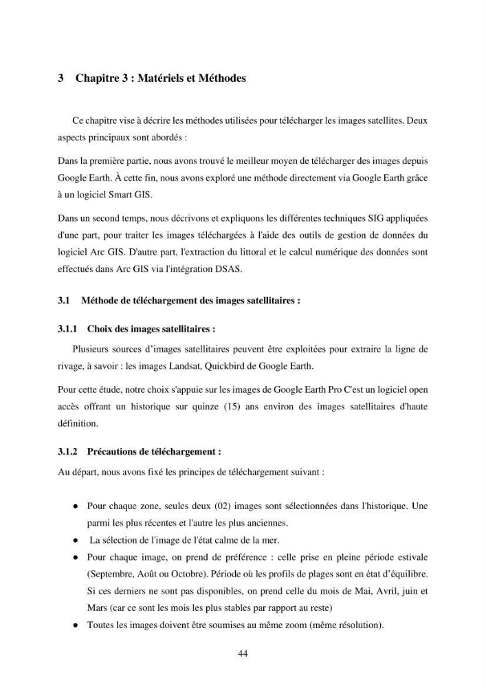 Apport des SIG pour la caractérisation des falaises littorales de la côte algérienne