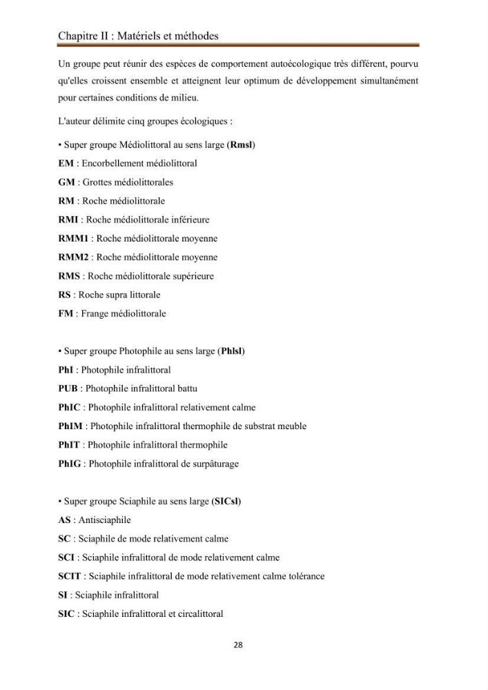 Actualisation de la taxonomie et de l\'inventaire des chlorobiontes des côtes Algériennes et mise en évidence des espèces aquacole:
