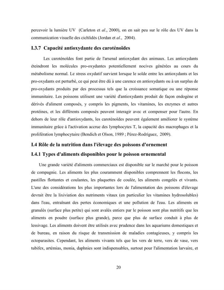 Suivi zootechnique de l’efficacité de six aliments fabriqués localement sur la croissance et la pigmentation des Cichlidés américains cas de Pterophyllum scalare. et Andinoacara rivulatus.