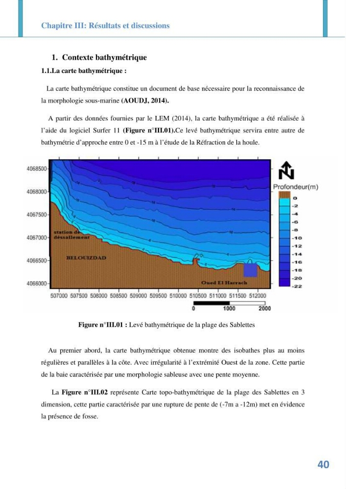 Etude prospective de l\'impact des aménagement de la plage des Sablettes: