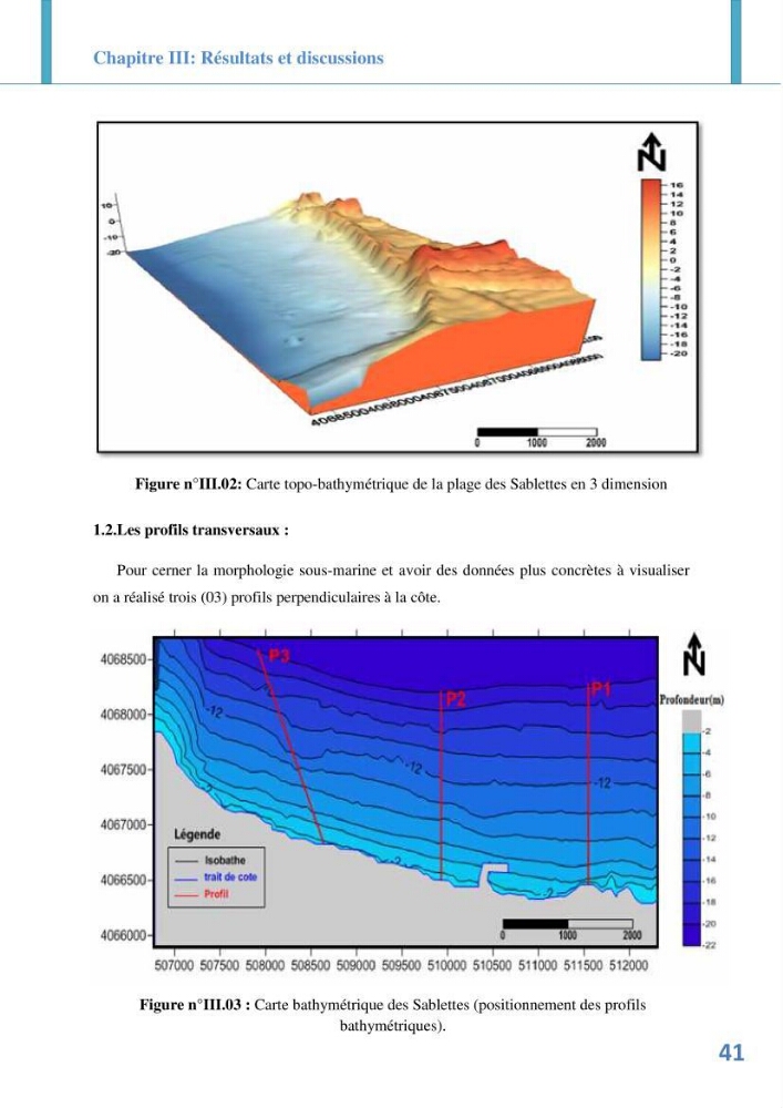 Etude prospective de l\'impact des aménagement de la plage des Sablettes: