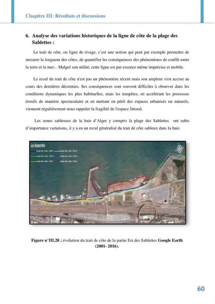 Etude prospective de l\'impact des aménagement de la plage des Sablettes: