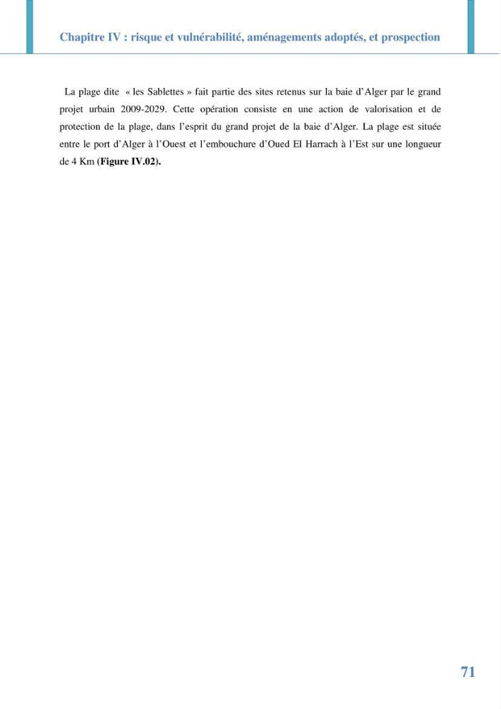 Etude prospective de l\'impact des aménagement de la plage des Sablettes: