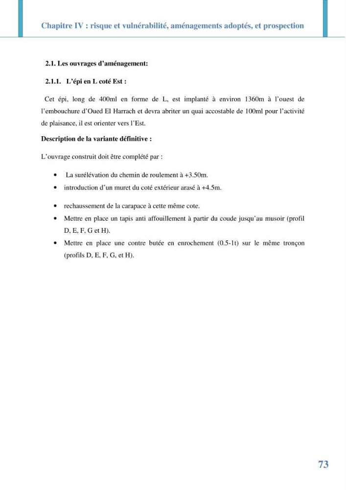 Etude prospective de l\'impact des aménagement de la plage des Sablettes: