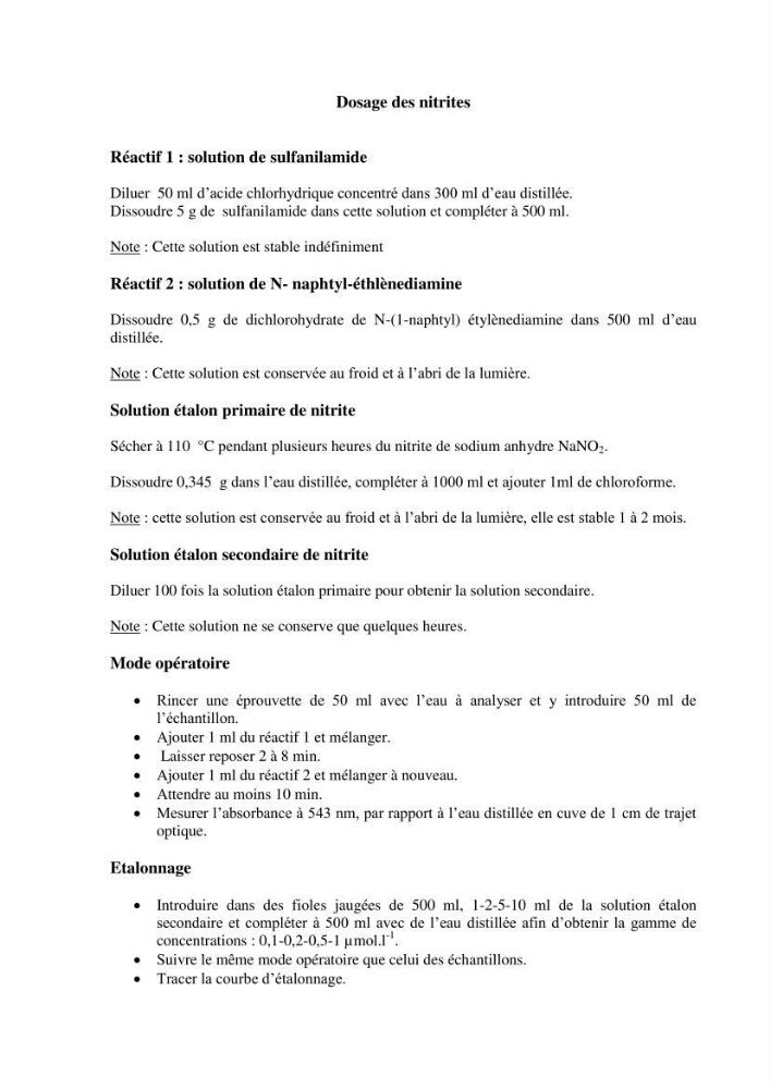 Etude physico-chimique du plan d\'eau du barrage de Boukourdane (wilaya de Tipaza)
