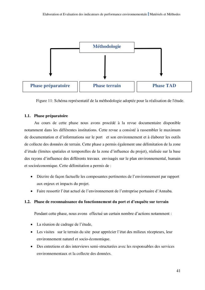 Elaboration des indicateurs de performance environnementale pour l’évaluation d’un port vert en Algérie