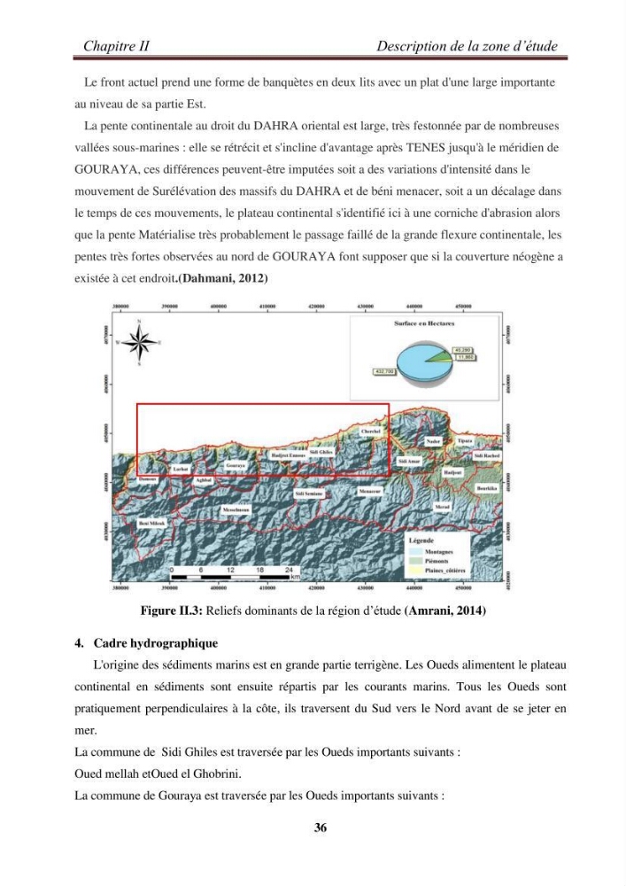 Etude de la cinématique côtière du littoral Ouest de la wilaya de Tipasa (Sidi Ghiles à Damous)