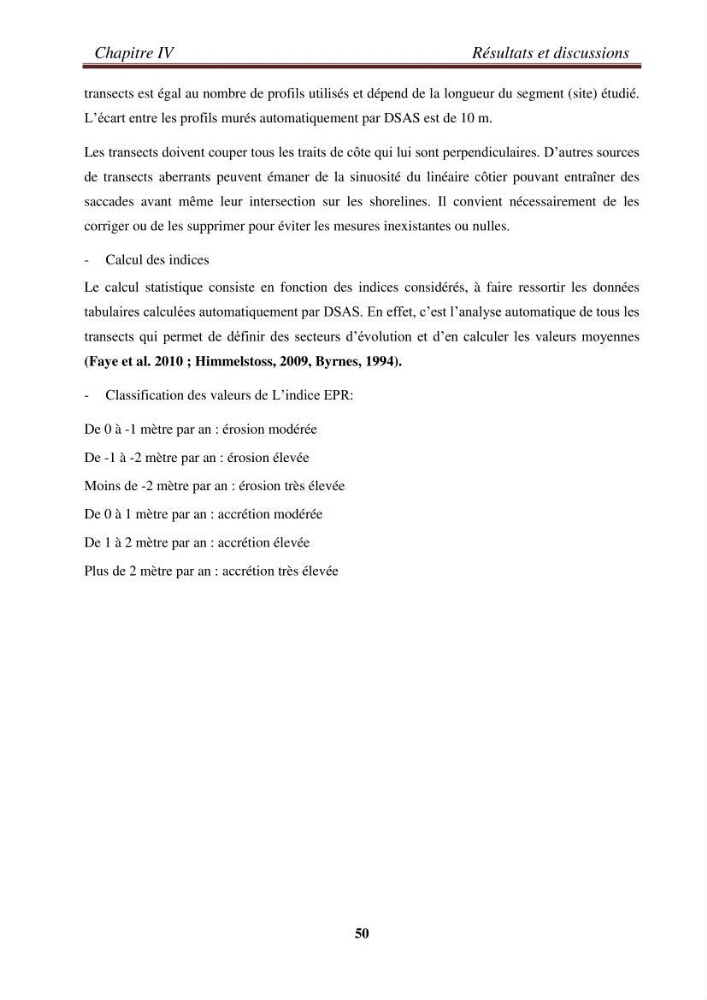 Etude de la cinématique côtière du littoral Ouest de la wilaya de Tipasa (Sidi Ghiles à Damous)