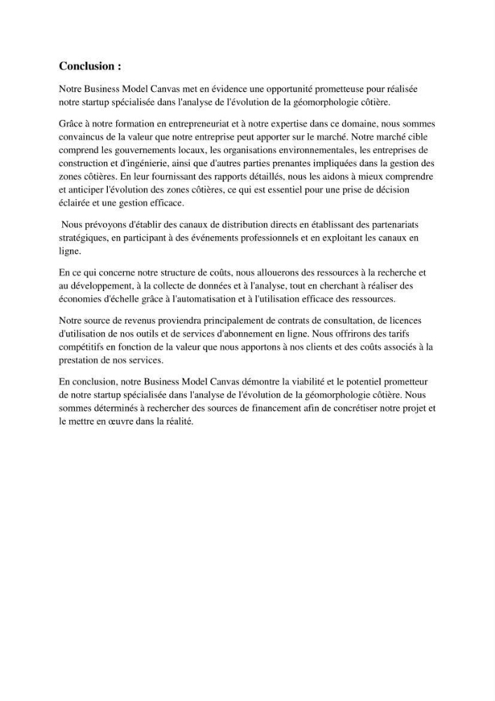 Etude de la cinématique côtière du littoral Ouest de la wilaya de Tipasa (Sidi Ghiles à Damous)