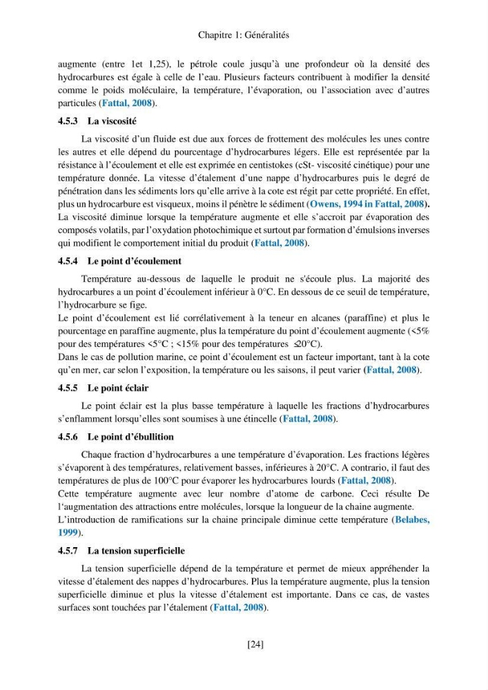Evaluation de la pollution marine par les hydrocarbures dans la baie d\'Alger et la baie de Bou-Ismail