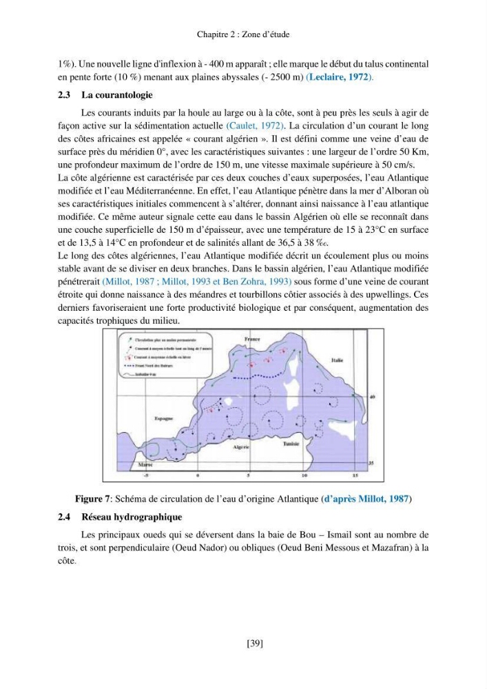 Evaluation de la pollution marine par les hydrocarbures dans la baie d\'Alger et la baie de Bou-Ismail