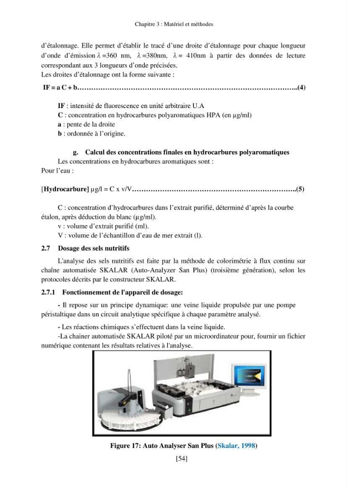 Evaluation de la pollution marine par les hydrocarbures dans la baie d\'Alger et la baie de Bou-Ismail