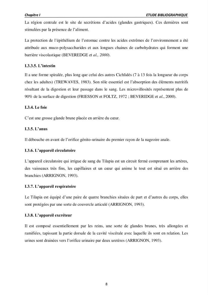 Alimentation des poissons Tilapia au stade juvénile à base d’un aliment fabriqué avec des ressources locales: