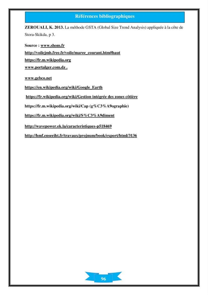 Influence de promontoire rocheux (cap Matifou) sur les processus hydrosédimentaire de la plage Tamenfoust-Est: