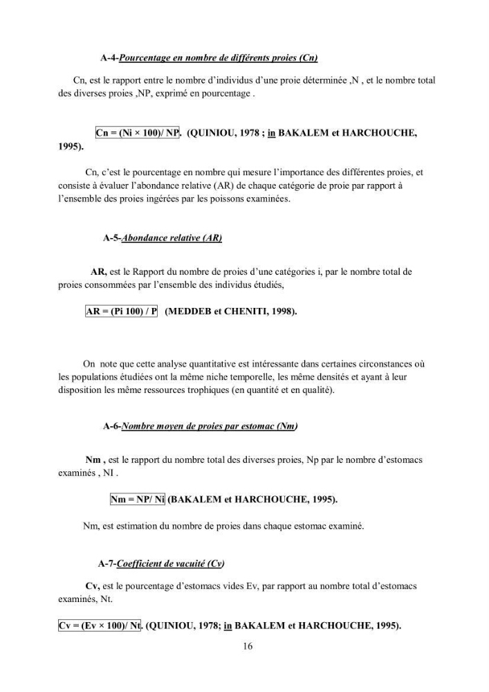 Etudes de regime alimentaire de 03 raies ( Raia asterias, Dasyatis pastcnaca et Rhinobatos rhinobatos) du Golfe de Annaba