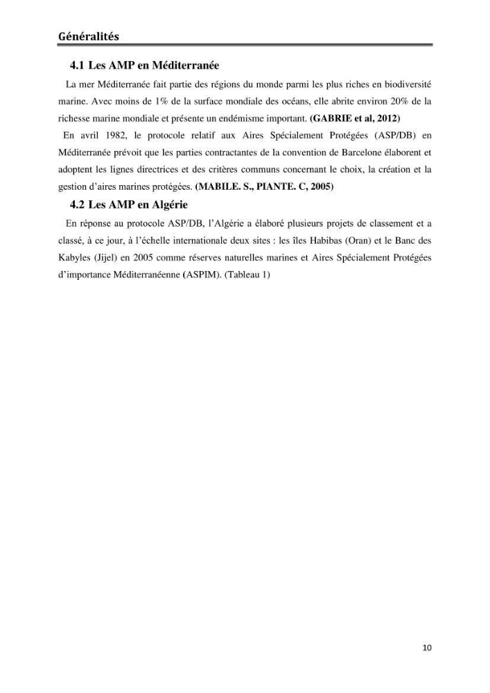 Milieux insulaires, quel avenir? étude d\'intégration des iles et ilots dans le processus de gouvernance de la future aire marine protégée du Parc National de Taza-Jijel