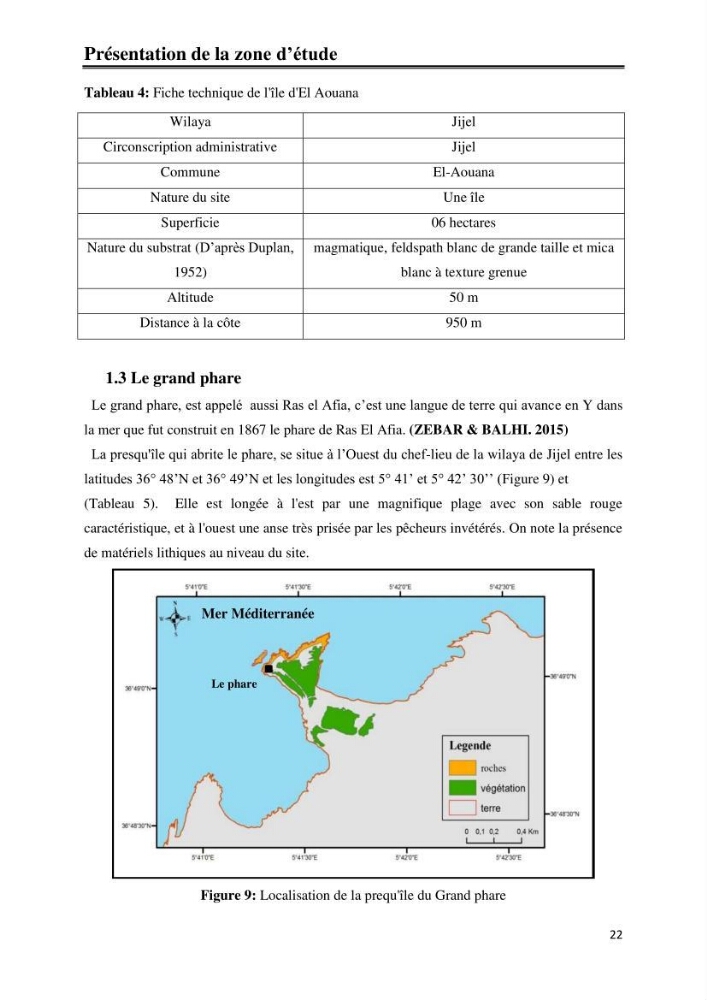 Milieux insulaires, quel avenir? étude d\'intégration des iles et ilots dans le processus de gouvernance de la future aire marine protégée du Parc National de Taza-Jijel