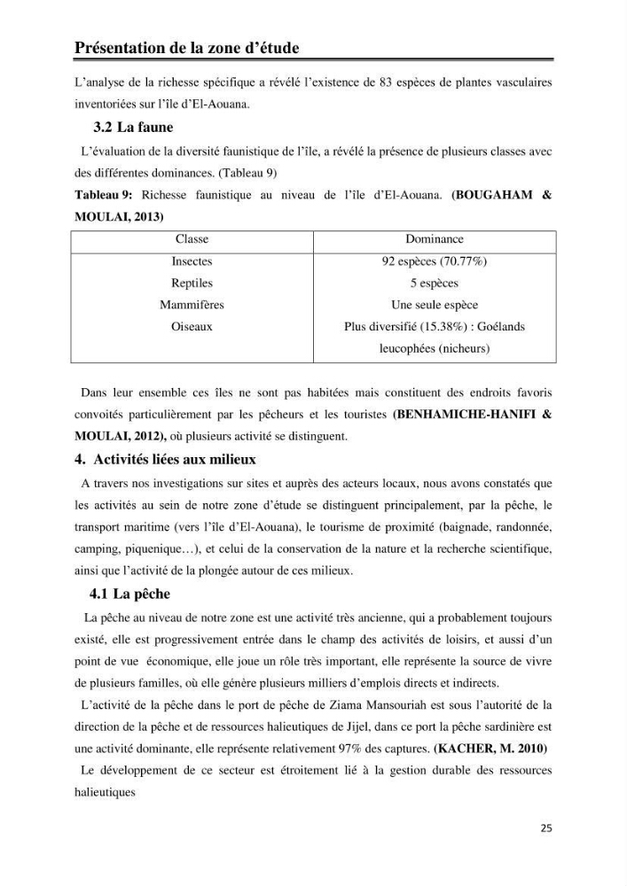 Milieux insulaires, quel avenir? étude d\'intégration des iles et ilots dans le processus de gouvernance de la future aire marine protégée du Parc National de Taza-Jijel