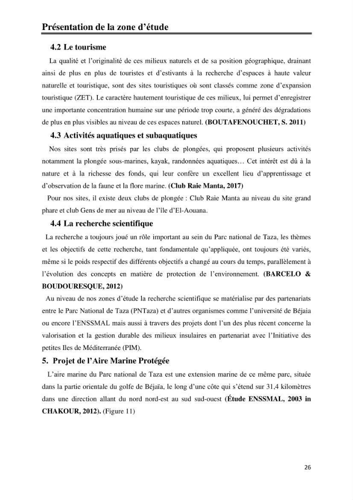 Milieux insulaires, quel avenir? étude d\'intégration des iles et ilots dans le processus de gouvernance de la future aire marine protégée du Parc National de Taza-Jijel
