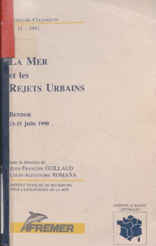 La mer et les rejets urbains La mer et les rejets urbains