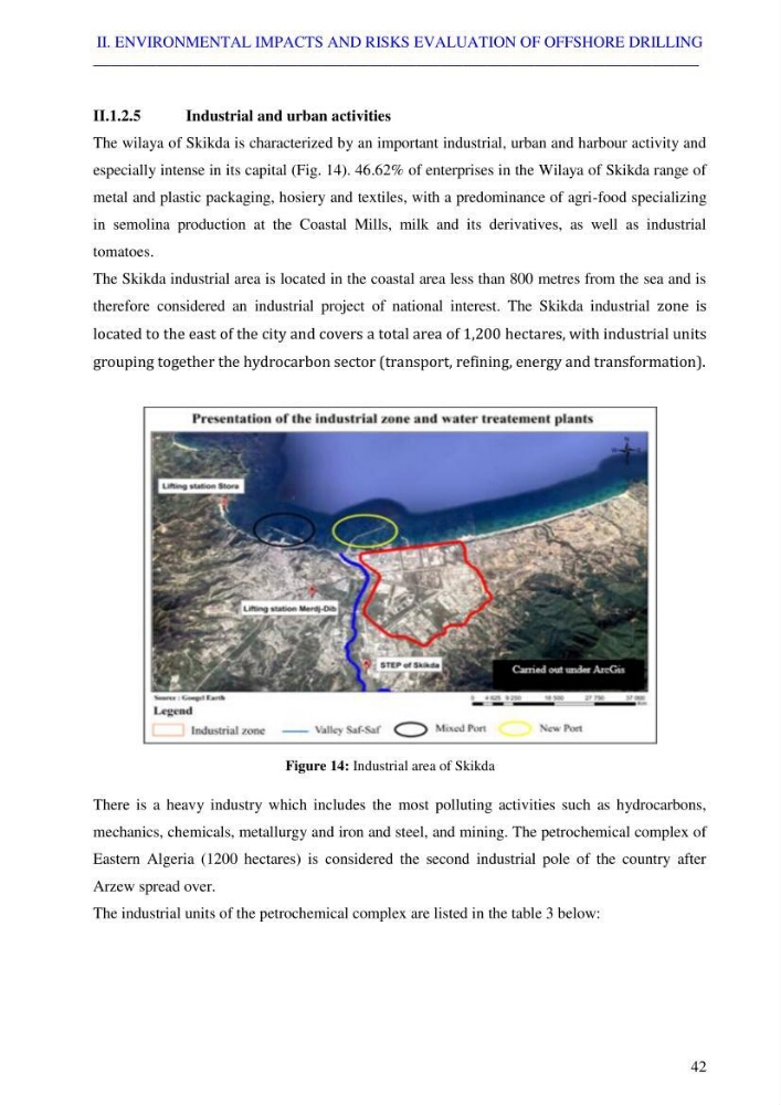 Coupled modeling of environmental impacts and risks of offshore exploration drilling bay life cycle assessment: case study Skikda coastline