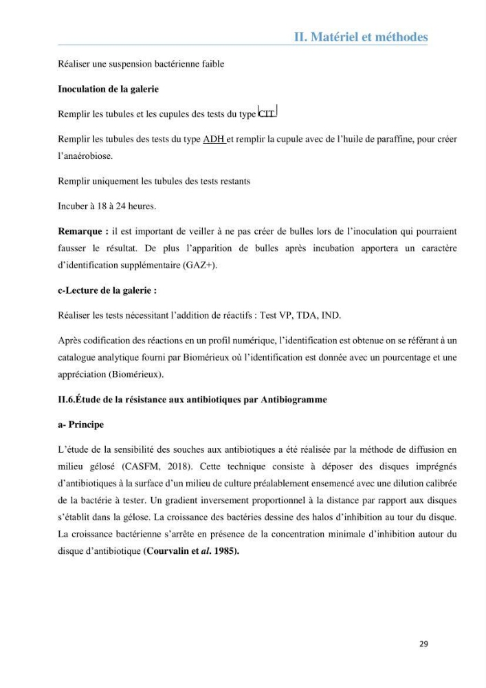 Analyse microbiologique et évaluation de la résistance aux antibiotiques des eaux de plages algéroises.