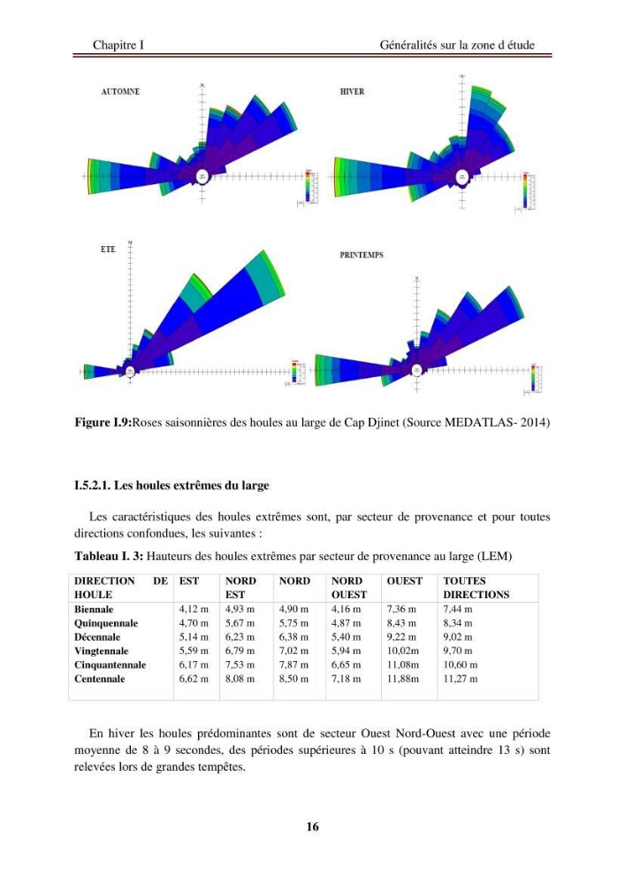 Etude de protection de la zone de LIDO Mohammedia (Alger)