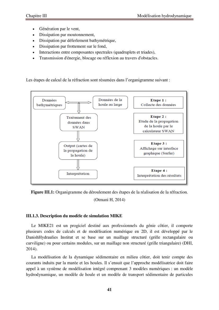 Etude de protection de la zone de LIDO Mohammedia (Alger)
