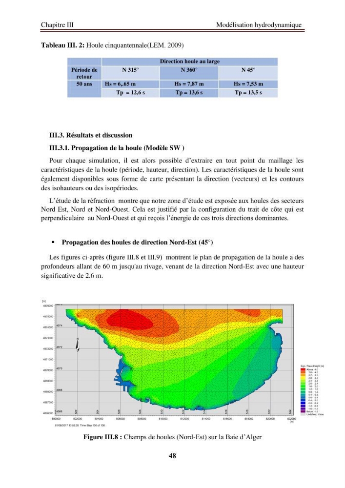 Etude de protection de la zone de LIDO Mohammedia (Alger)