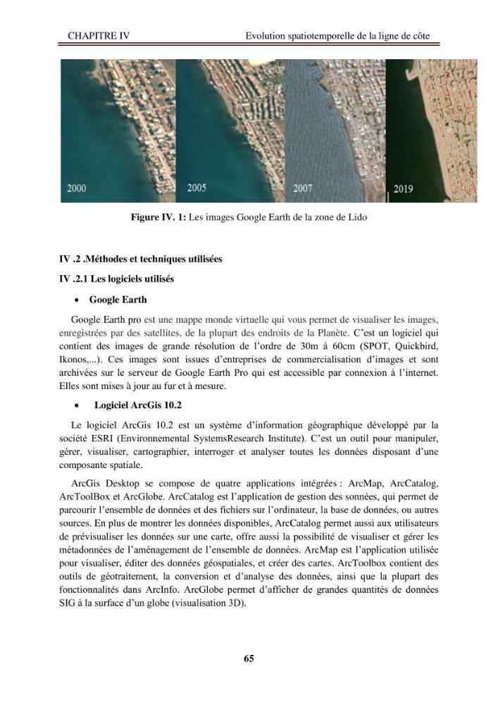 Etude de protection de la zone de LIDO Mohammedia (Alger)