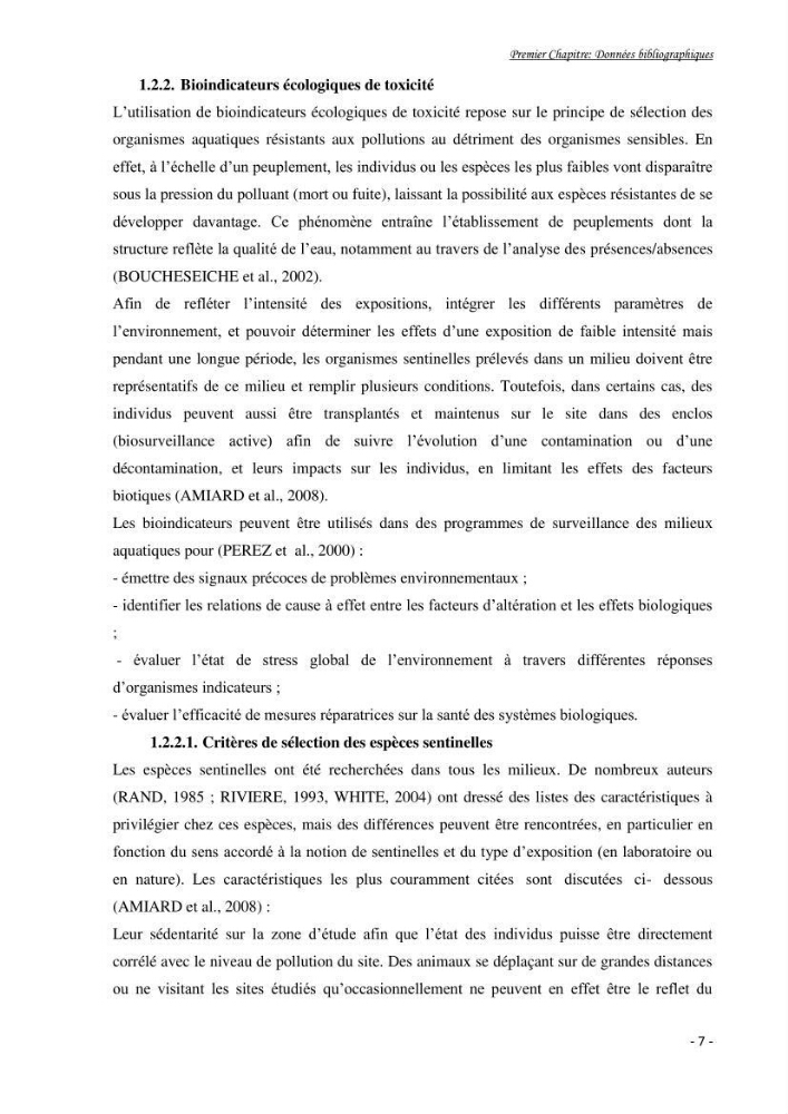 Mise au point d\'une technique de dosage de l\'activité des enzymes du stress oxydatif chez la moule Perna Perna (Linnaeus 1758 .