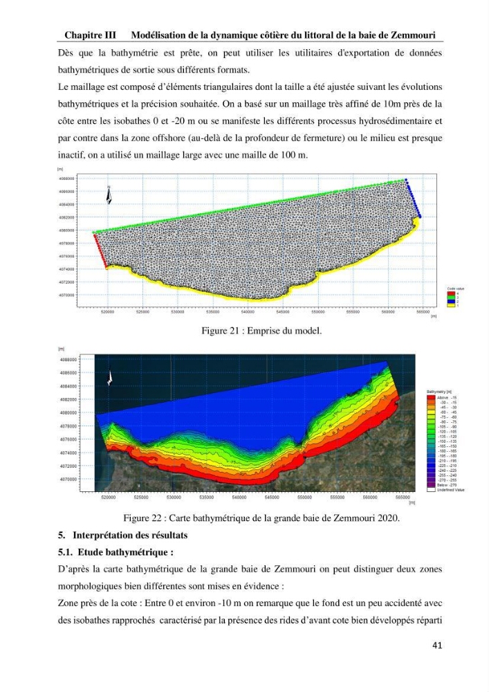 Evaluation des impacts des changements climatiques et des activités anthropiques sur le littoral de la baie de Zemmouri: Vulnérabilité et adaptation
