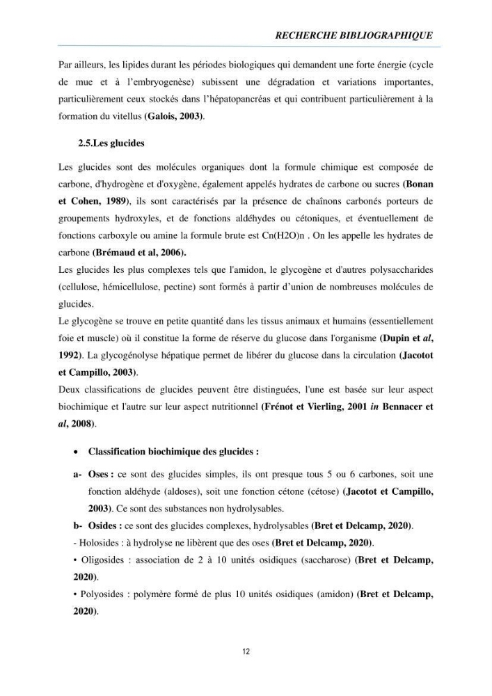 Évaluation de la valeur nutritionnelle chez les crustacés