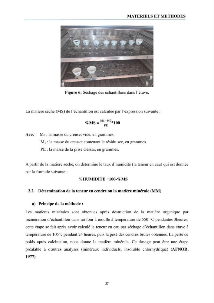Évaluation de la valeur nutritionnelle chez les crustacés