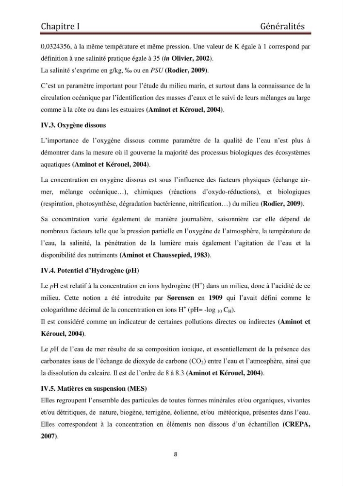 Evaluation du taux de la pollution des eaux et des sédiments par les métaux lourds au niveau du littoral de Boumerdes : Baie de Zemmouri