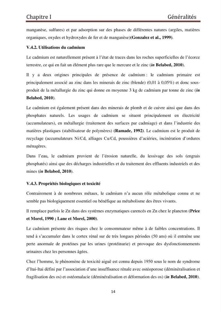 Evaluation du taux de la pollution des eaux et des sédiments par les métaux lourds au niveau du littoral de Boumerdes : Baie de Zemmouri