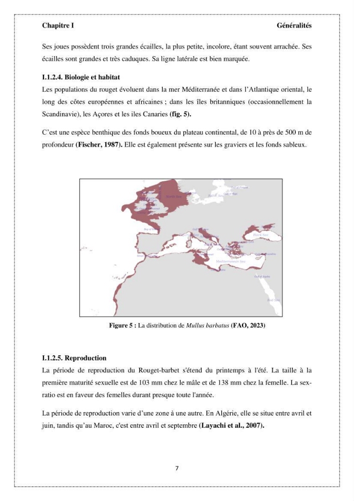 Qualité microbiologique et teneurs en éléments traces métalliques chez les poissons comestibles, risques sanitaires potentiels