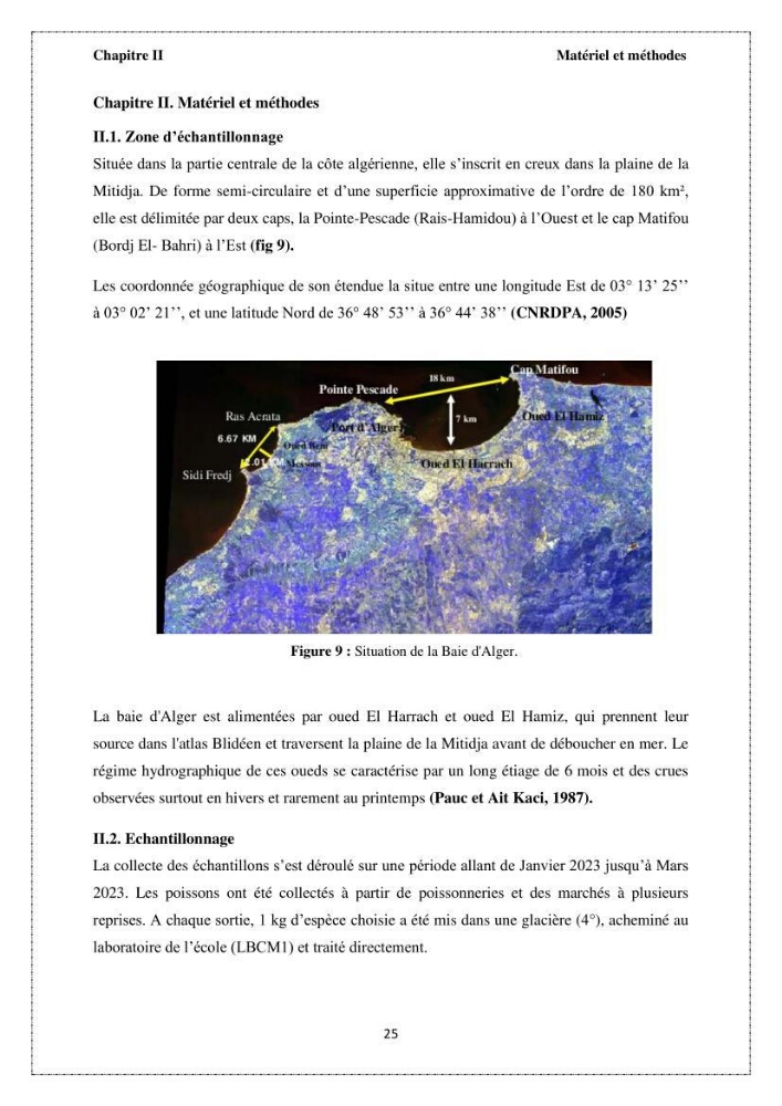 Qualité microbiologique et teneurs en éléments traces métalliques chez les poissons comestibles, risques sanitaires potentiels