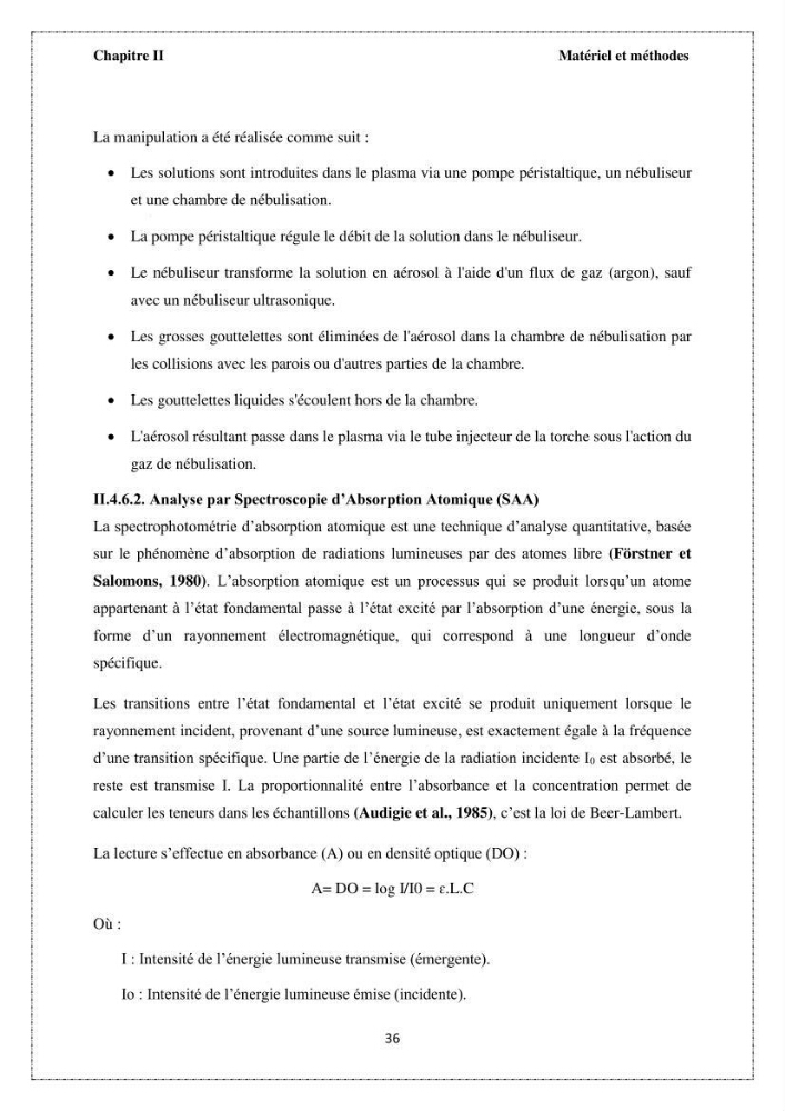 Qualité microbiologique et teneurs en éléments traces métalliques chez les poissons comestibles, risques sanitaires potentiels